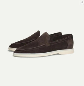 Mocassim Loafer de Camurça Masculino
