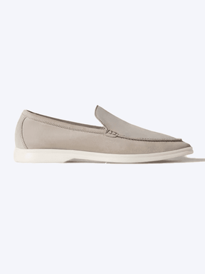 Mocassim Loafer Masculino Cinza Claro